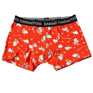 New Kawaii Small Planet Boxer Briefs Sanrio Characters Japan Exclusive Medium